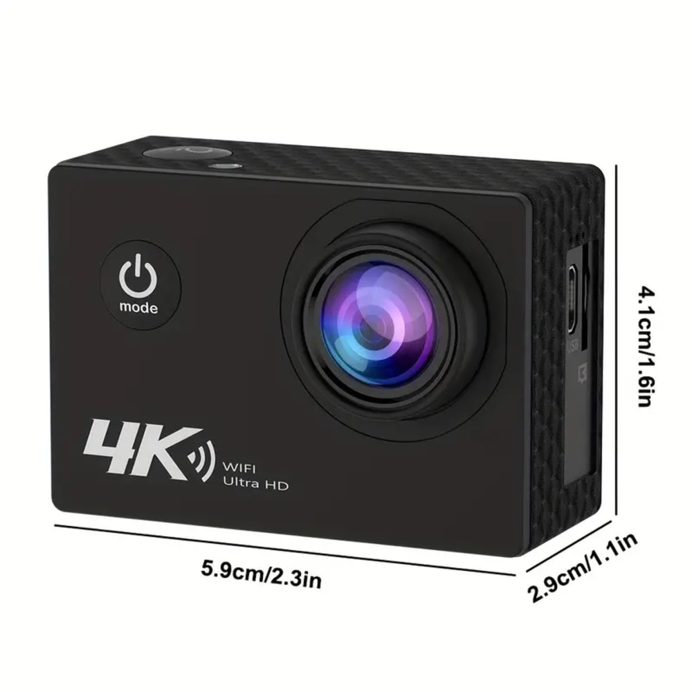 4K30FPS-action camera ultra high definition underwater camera